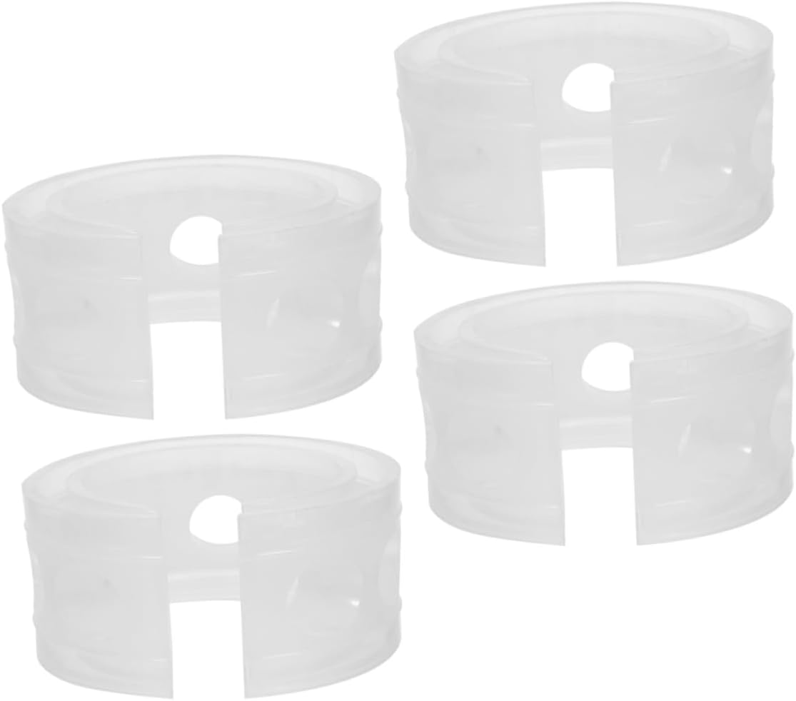 CHILDWEET 4pcs Automotive Suspension Coil for Car Efficient Reduction and Easy Installation Transparent Design for Enhanced Performance