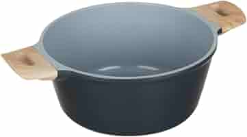 Casseruola 24 Cm Per Induzione - Rivestimento Ceramico Senza Nichel, Eco Petra Ceramic, Colore Blu - Foto 12