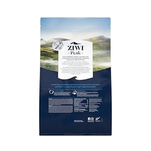 ZIWI Peak Steam & Dried Canine Meals – Grass-fed Lamb with Inexperienced Greens Recipe – Excessive Protein, Digestive Well being, Low Carb, for All Breeds and Lifestages (3.3lb)