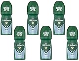 (6 Pack)-Mitchum Advanced Antiperspirant Deodorant Invisible Roll On For Men - Unscented- Oxygen Odor Control Technology - Net Wt. 3.4 FL OZ (100 ml) Each