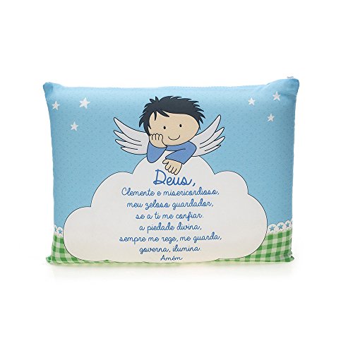 Almofada de Pelúcia Infantil Santo Anjo