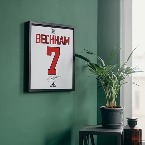 Image of Posternet Football Jersey Style Wall Frame for Bedroom & Living Room | Sports Inspired Number 7 Poster with Black Frame | Premium Motivational Football Fan Wall Decor | A4 Size (8.3 x 11.7 Inch) Ready to Hang Artwork