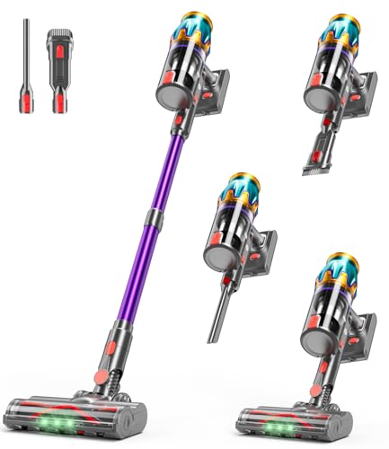 KARDV Cordless Vacuum Cleaner, 580W 48KPA 70Mins Vacuum Cleaners for