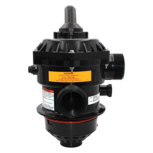 Rdiyin 262506 1-1/2-Inch 6-Way Clamp Style Valve Replacement For Pentair,Comoatible With Pool And Spa Sand Filter #TOP5