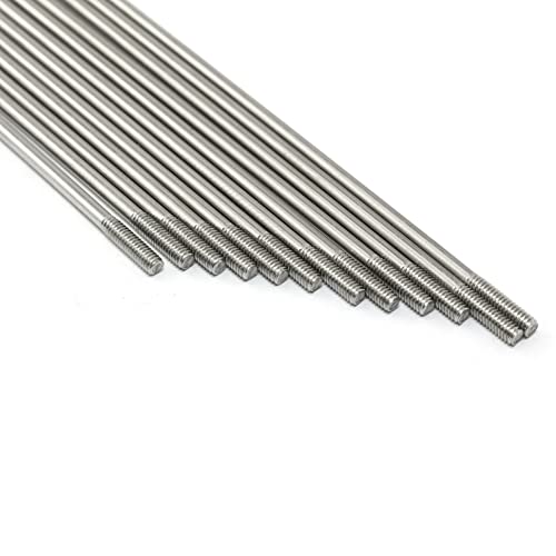 Pro Bamboo Kitchen 12pcs Steel Spoke 255mm/10inch 14G J Bend Bicycle 304 Stainless Steel Spokes with 12mm Nipples Cycle Spokes - Thumbnail 6