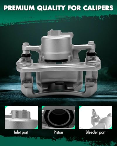 Image of SCITOO Front Right Brake Caliper With Bracket 19B3129 Compatible For Lexus For ES350 2007-2011 2016-2018,For Toyota For Avalon 2008-2018,For Toyota For Camry 2007-2017