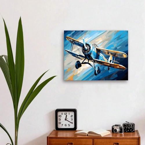 Affiche murale d'aviation antique sans cadre pour deco vintage - 3