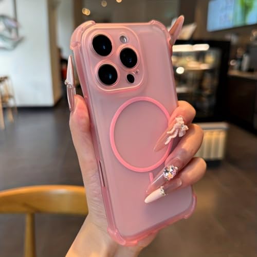 Coque iPhone 14 Pro Max antichoc magnétique bleue pour éviter les casses et rayures d'écran