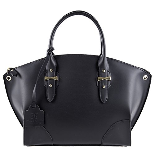 Sac en cuir de qualité supérieure Alyssa ACEMMANERO noir - 2