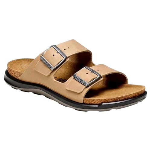 Birkenstock Women's Arizona Crosstown Sandal, Tobacco Brown (1025723, US Footwear Size System, Adult, Women, Numeric, Medium,6)