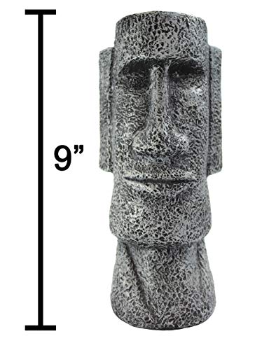 Seraphic 9" Tall Easter Island Moai Head Monolith Sculpture/Statue, Medium #TOP5