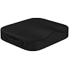 Car Seat Cushion Pad for Car Driver Seat Office Sweet Home Collection Memory Foam Chair Cushion Honeycomb Pattern Solid Color Slip Non Skid (black)