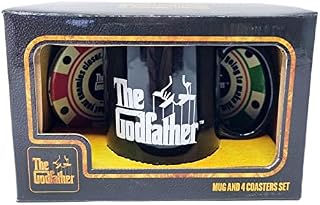 Official Mugs and Coaster Gift Sets (The Godfather Mug Set)