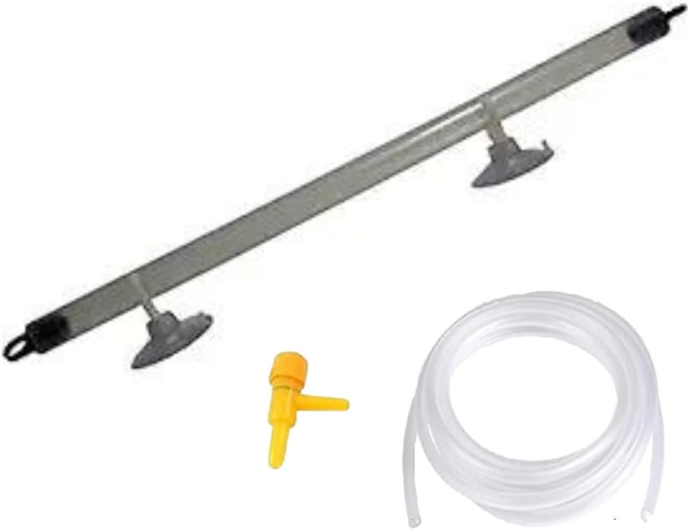 PREMIER PLANTS Air Stone Line for Aquarium (12 Inches) Dancing Air Stone (1 Stones)