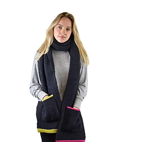 C.C Multicolored Soft Winter Warm Sherpa Knit...