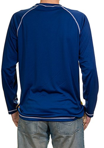 NHL Mens Long Sleeve Performance Active Wear Rash Guard Shirt2