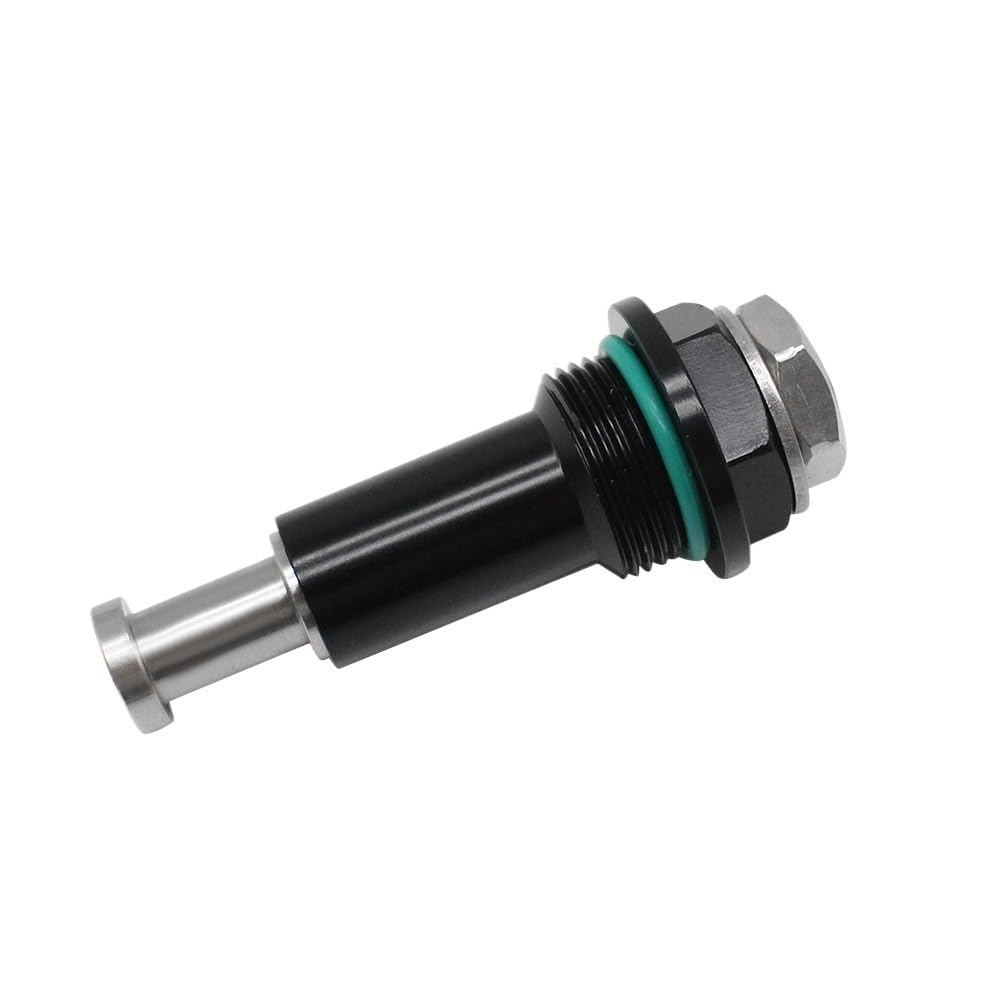 Regolatore tenditore catena di distribuzione manuale in alluminio for moto | Tendicatena manuale in alluminio ad alta precisione, guarnizione O-ring, fasatura stabile(Silver)