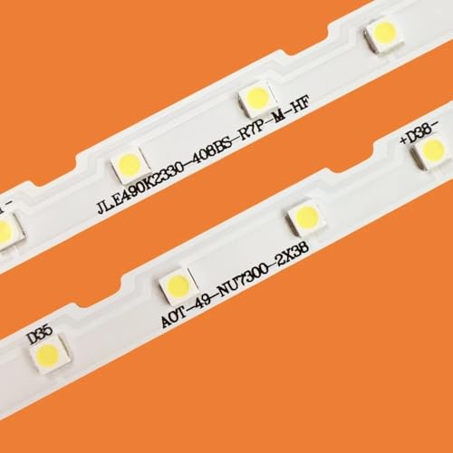 Tira de LED para TV UE49NU7105 UE49NU7105K UN49NU7300G de 49 pulgadas aluminio 3