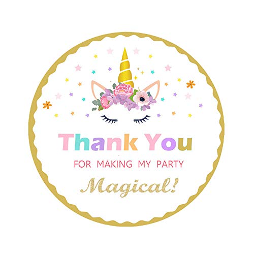 Magical Unicorn Stickers Thank YouΓ―ΒΌΒParty FavorsΓ―ΒΌΒThank You Stickers For Party Supplies 50Pack/2 Magical Unicorn Stickers Thank YouΓ―ΒΌΒParty FavorsΓ―ΒΌΒThank You Stickers For Party Supplies 50Pack/2"