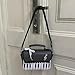 KSDDC Y2K Fashion Keyboard Piano Purse Women Funky Handbags Shoulder Funny Shaped Guitar Music Note Lace Bags (Black)