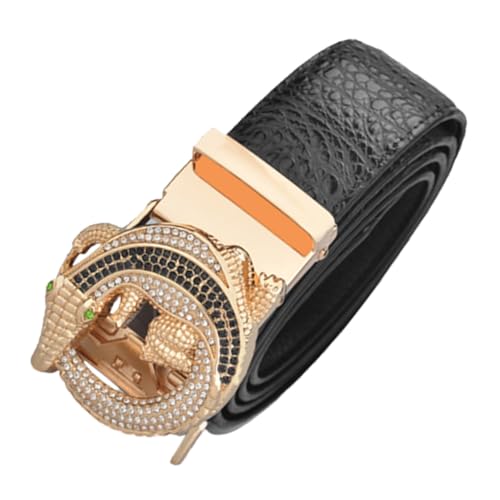 Ceinture crocodile réglable sans trou pour résoudre les problèmes d'ajustement