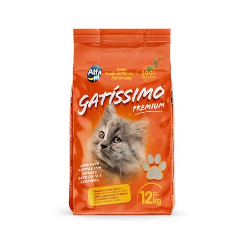Areia Sanitaria Gatissimo 12Kg
