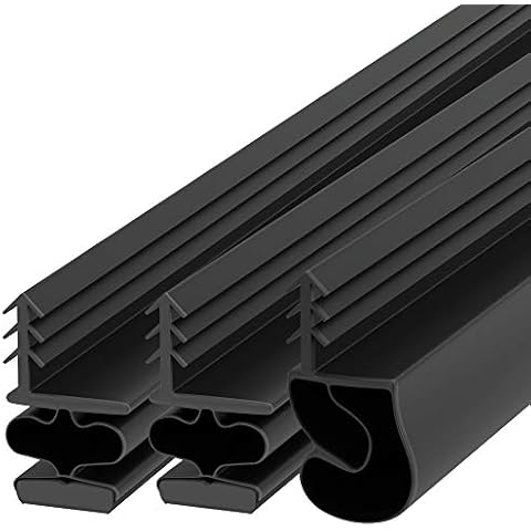 TMH Magnetic Kerf Weather Stripping for Metal Doors Cover