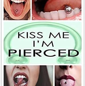FECTAS 5pcs 14G Surgical Steel Tongue Piercing Bar Set Jewellery 12/14/16/18 mm