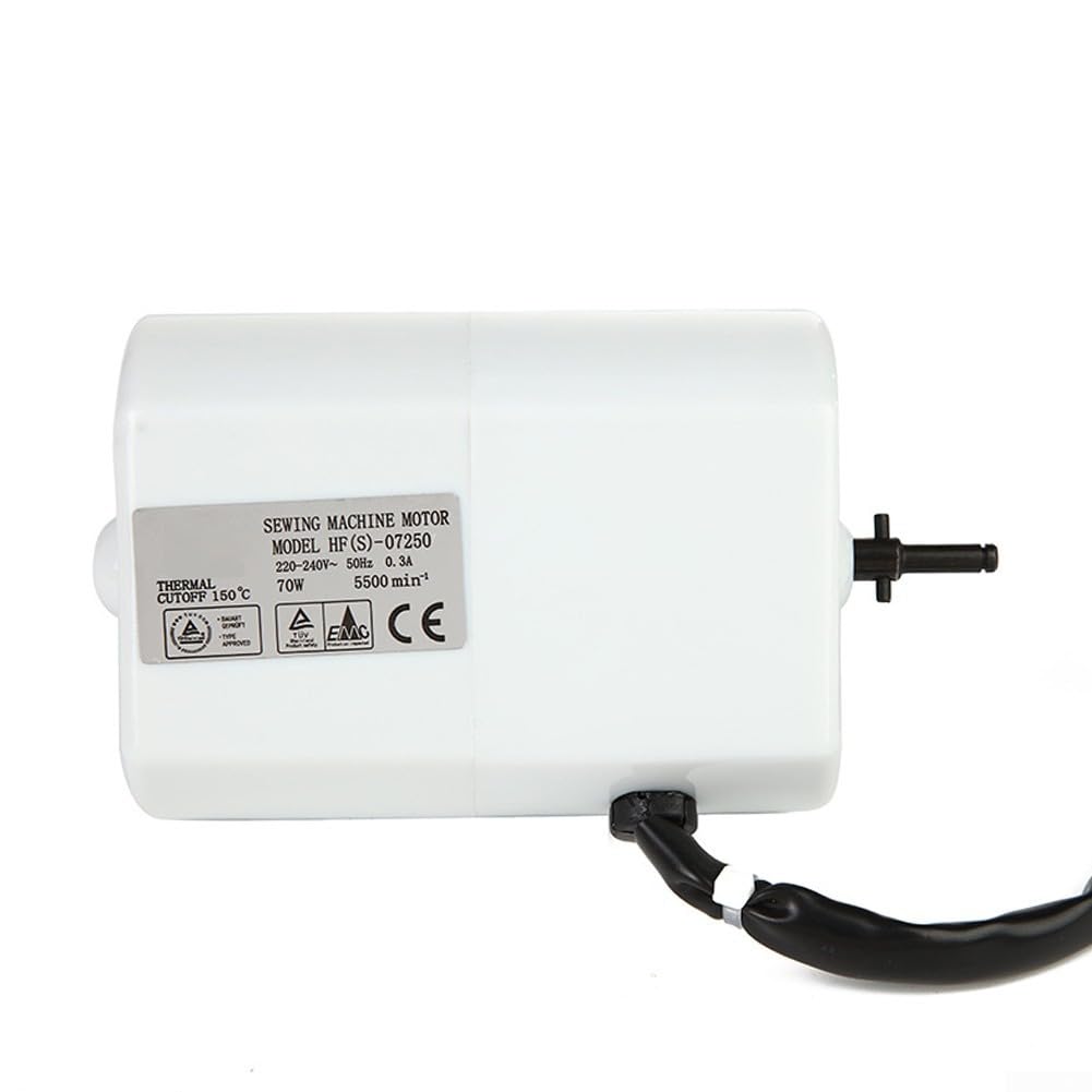 Motore per macchina da cucire da 70 W, 5500 giri/min, per uso