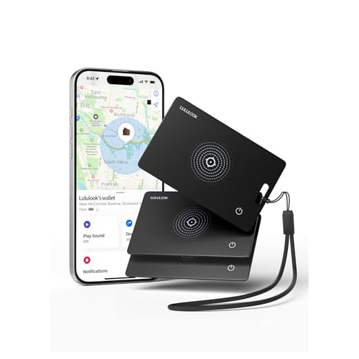 Slim LULULOOK Wallet Tracker Card