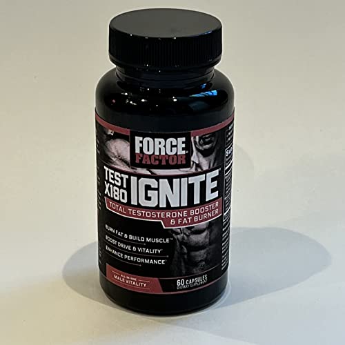 Force Factor Test X180 Ignite, Testosterone Booster & Fat Burner For Men thumb #9