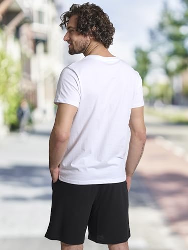 Mad Dog Mens Pajama Shorts - Comfy Knit Lounge Sleepwear with Pockets, Men's Summer House Pajama Bottoms, Sizes S to 2XL2