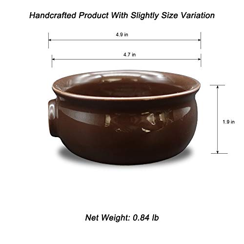 Bicrops Keramik-Rasierseifenschale für Herren, rutschfester Griff, breite Öffnung, großes Fassungsvermögen, einfacher zu schäumen, braun - Image 7