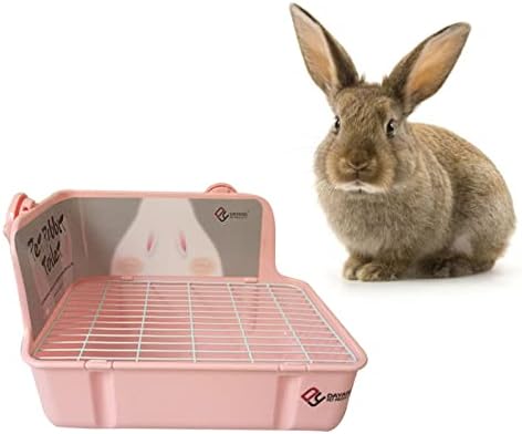 Litter Box Toilet for Small Animal Corner Litter Pan Potty Trainer Cage Toilet Bedding Box Corner Litter Pan for Hamster for for Rabbits Small Animal for Guinea — view 6