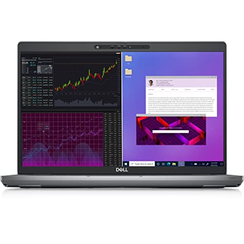 Image of Dell Precision 3000 3470 14 inch Mobile Workstation - Full HD - 1920 x 1080 - Intel Core i7 12th Gen i7-1270P Dodeca-core (12 Core) - 32 GB Total RAM - 512 GB SSD - Titan Gray