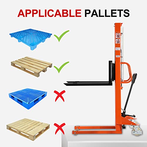 Pallet stacker machine