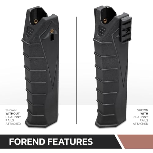 TactaLoad Flash-5 Buttstock and Forend for 12 Gauge Pump-Action Shotguns - Combo Pack - Black (Remington 870) by TACTALOAD - Used condition - Image 6