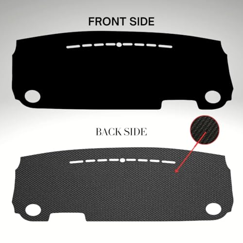 Image of Car Dashboard Cover Compatible with MG Windsor EV 2024-2025 Dustproof, UV Resistant | All-Weather Protection | Custom Fit Car Accessories (Balck)