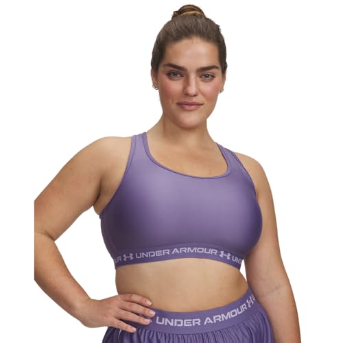 Image of Under Armour Women's Crossback Mid Impact Sports Bra