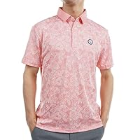 テーラーメイド Taylor Made フラワージャカード 半袖ポロシャツ