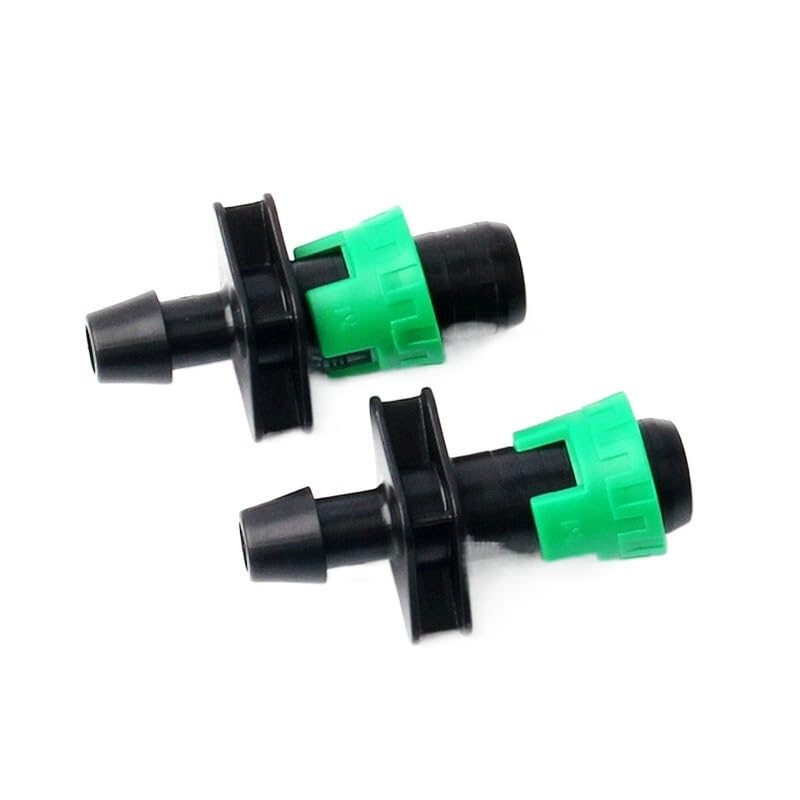 Conector de derivación de 60 uds. De 16mm, adaptador de accesorios de manguera for riego de jardín, conector de hebilla de tracción de cinta de Micro goteo for casa verde