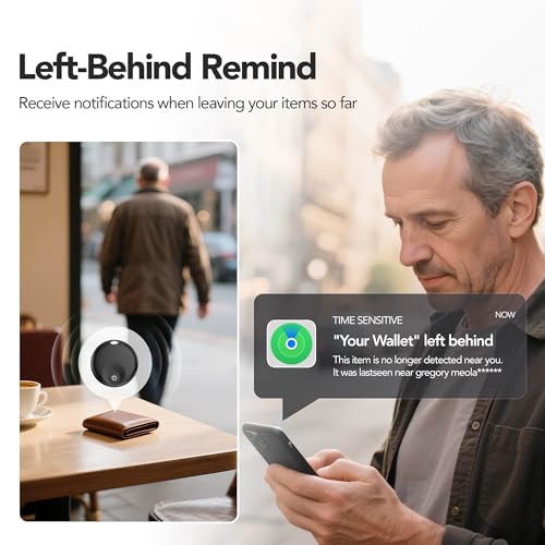 PAKCQNH Air Tracker Tags (4-Pack, iOS Find My) — view 4