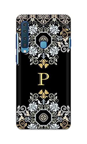 Image of Printed Hard Back Cover Case for Samsung Galaxy A9 2018 Back Cover (Alphabet P) -1803