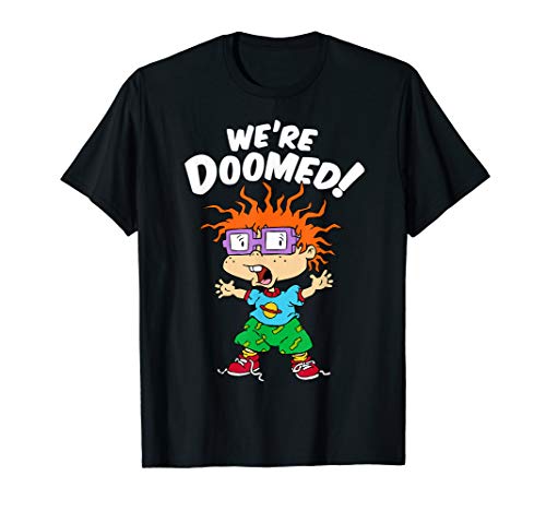 Rugrats 645N8C9SAMZ We'Re Doomed! White Text cover