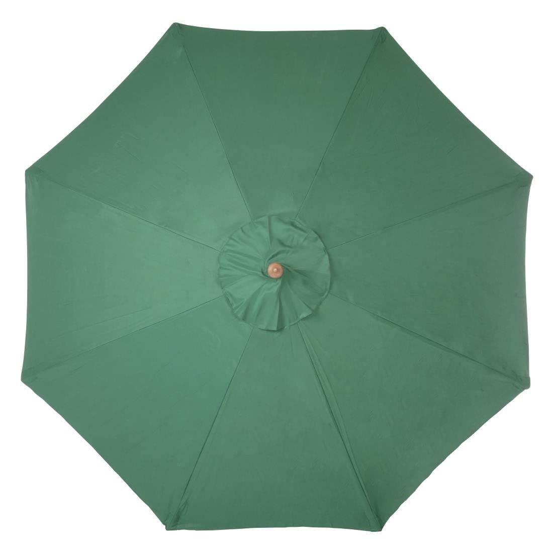 Bolero CB512 okrągły parasol, średnica 2,5 m, zielony