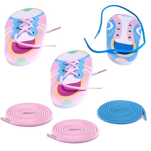 Asitanie 2 Stück Schleife Binden Lernen Kinder Schuhe Schleife...