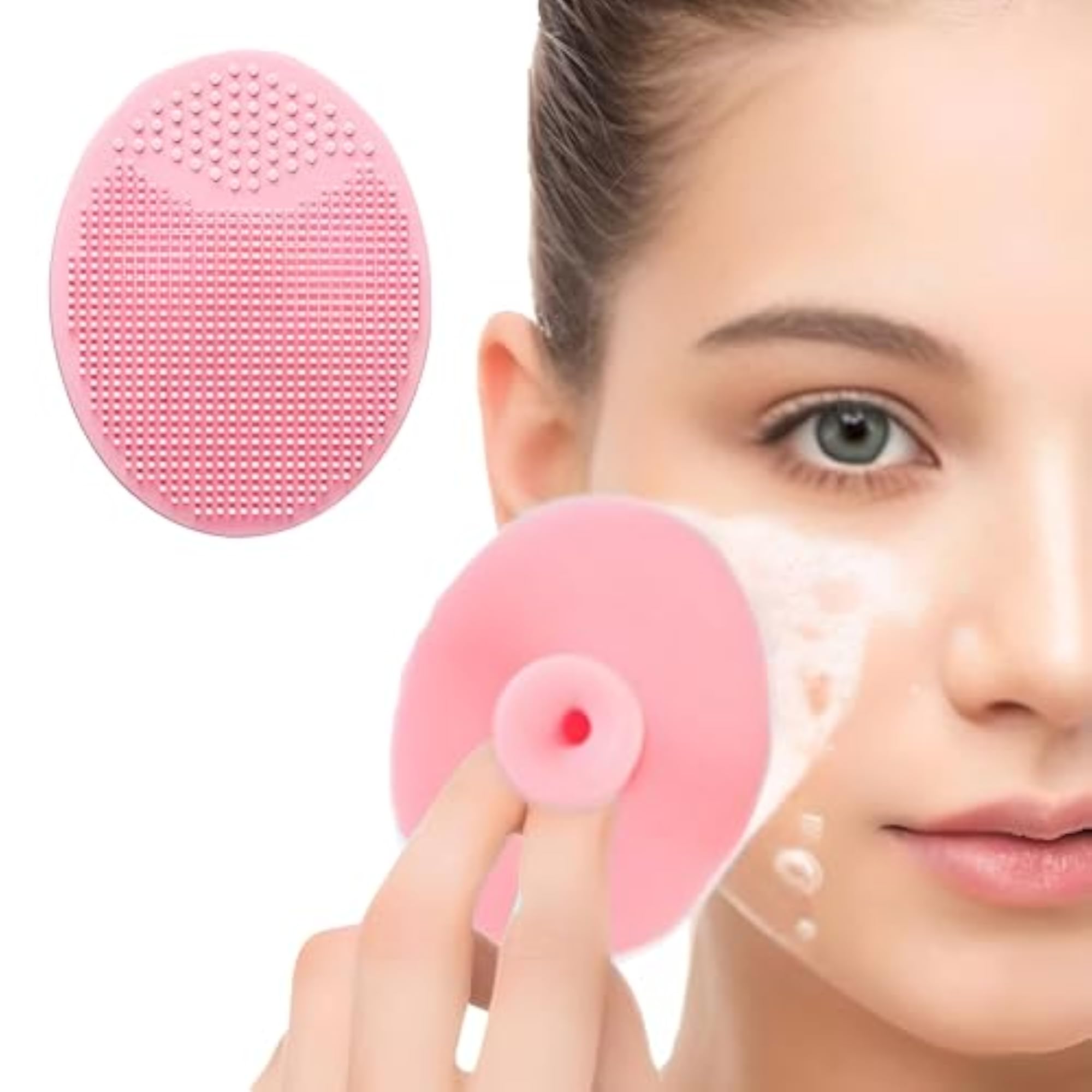2 Pack Face Scrubber for Deep Cleaning Skin