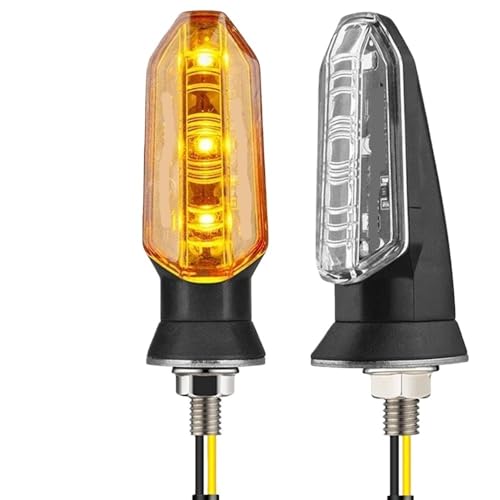 Intermitentes universales de 8mm para moto que solucionan la baja visibilidad trasera 12V