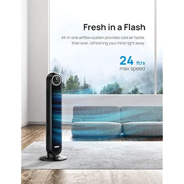 Dreo Smart Tower Fan Bundle with Remote and Voice Control