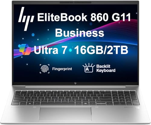 HP EliteBook 860 Gen 11 Copilot+ �r�W�l�X�m�[�g�p�\�R�� 16�C���` IPS FHD+ �f�B�X�v���C (Intel Ultra 7 155U vPro�A16GB DDR5�A2TB PCIe SSD�AIntel Graphic